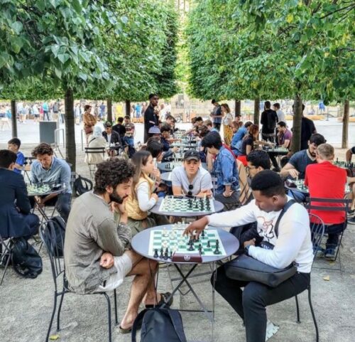 Four Corners Chess in Granary Square