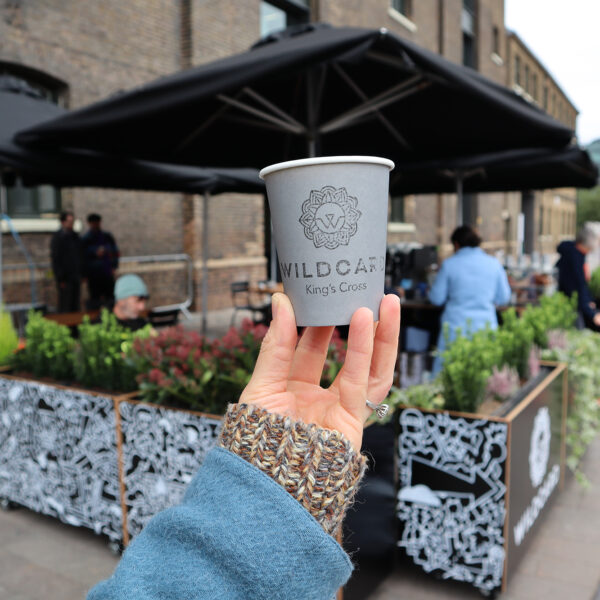 Wildcard coffee shop at Granary Square, King's Cross