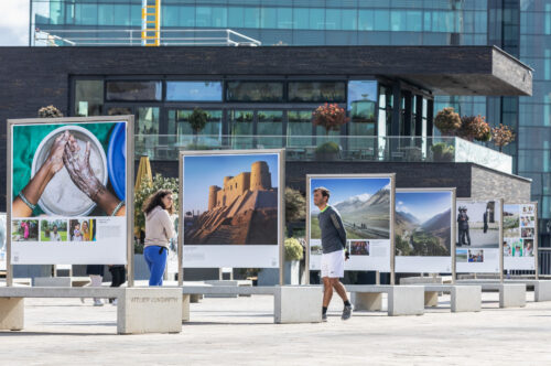 The Silk Road Photography Exhibition, Granary Square, King's Cross
