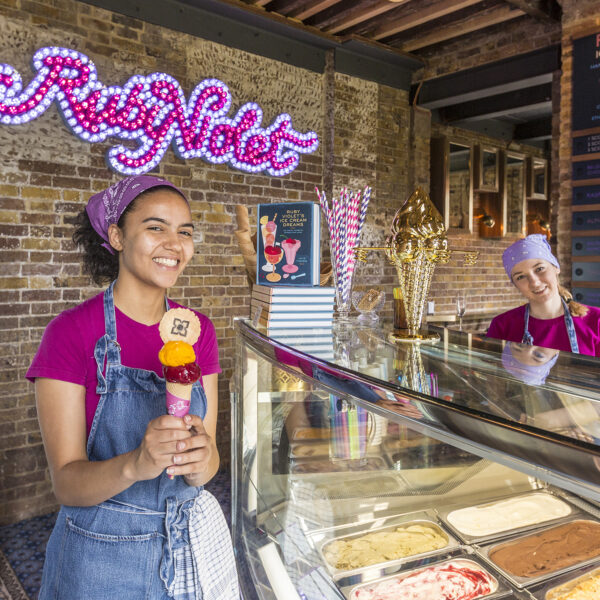 Ruby Violet Ice Cream Parlour, King's Cross