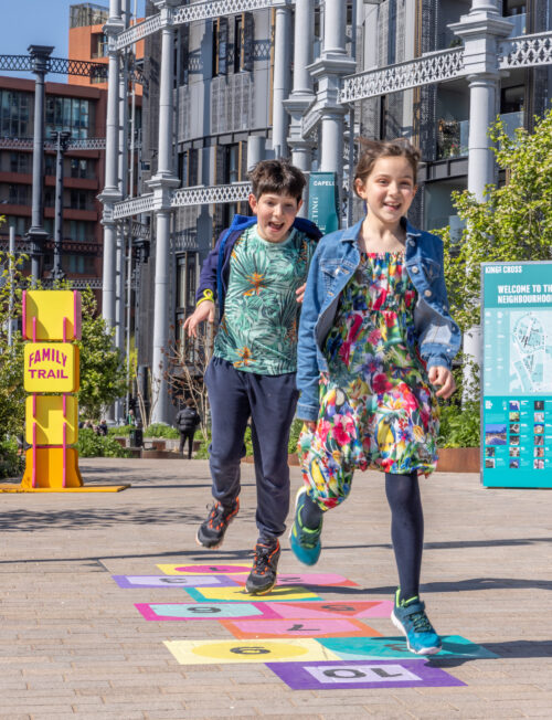 Hopscotch, Spring Family Trail 2022, King's Cross